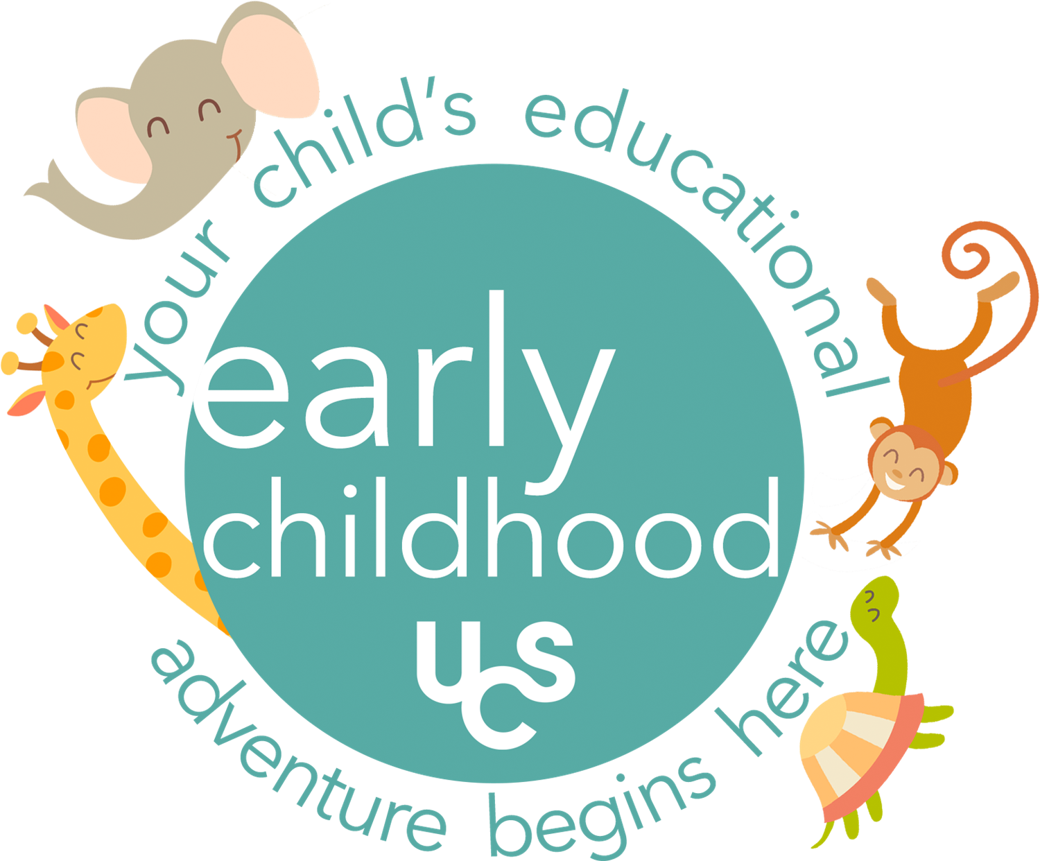 Early Childhood logo with animals